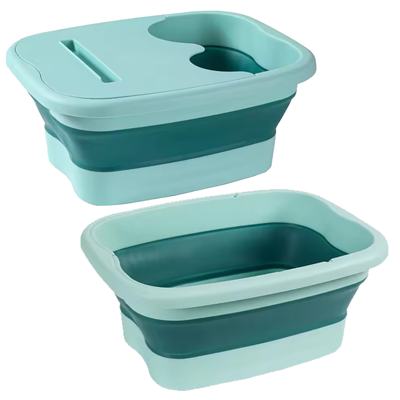 Foldable Footbath Massage Bucket Soaking Bucket Folding Basin Spa Foot Bath Bucket Household Sauna Bathtub Pedicure Bath Bathtub