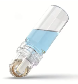 Hydra titanium needle Roller 64 Pins Micro tips Derma needles skin care Anti aging whitening bottle roller serum reusable