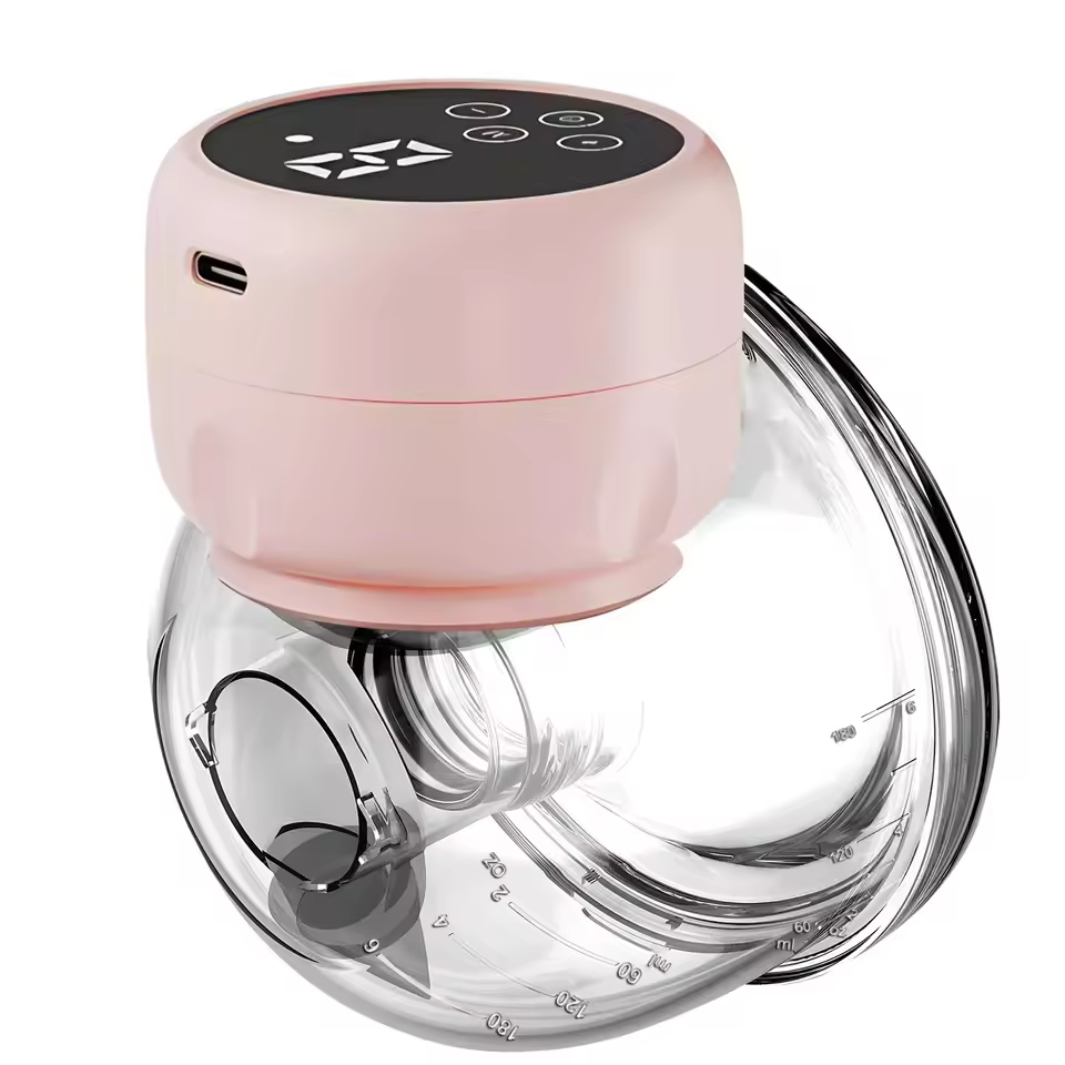 New Wearable Electric Breast Pumps Portable Hands Free Breast Pump Silent Comfort Breast Milk Extractor Collector 1PCS